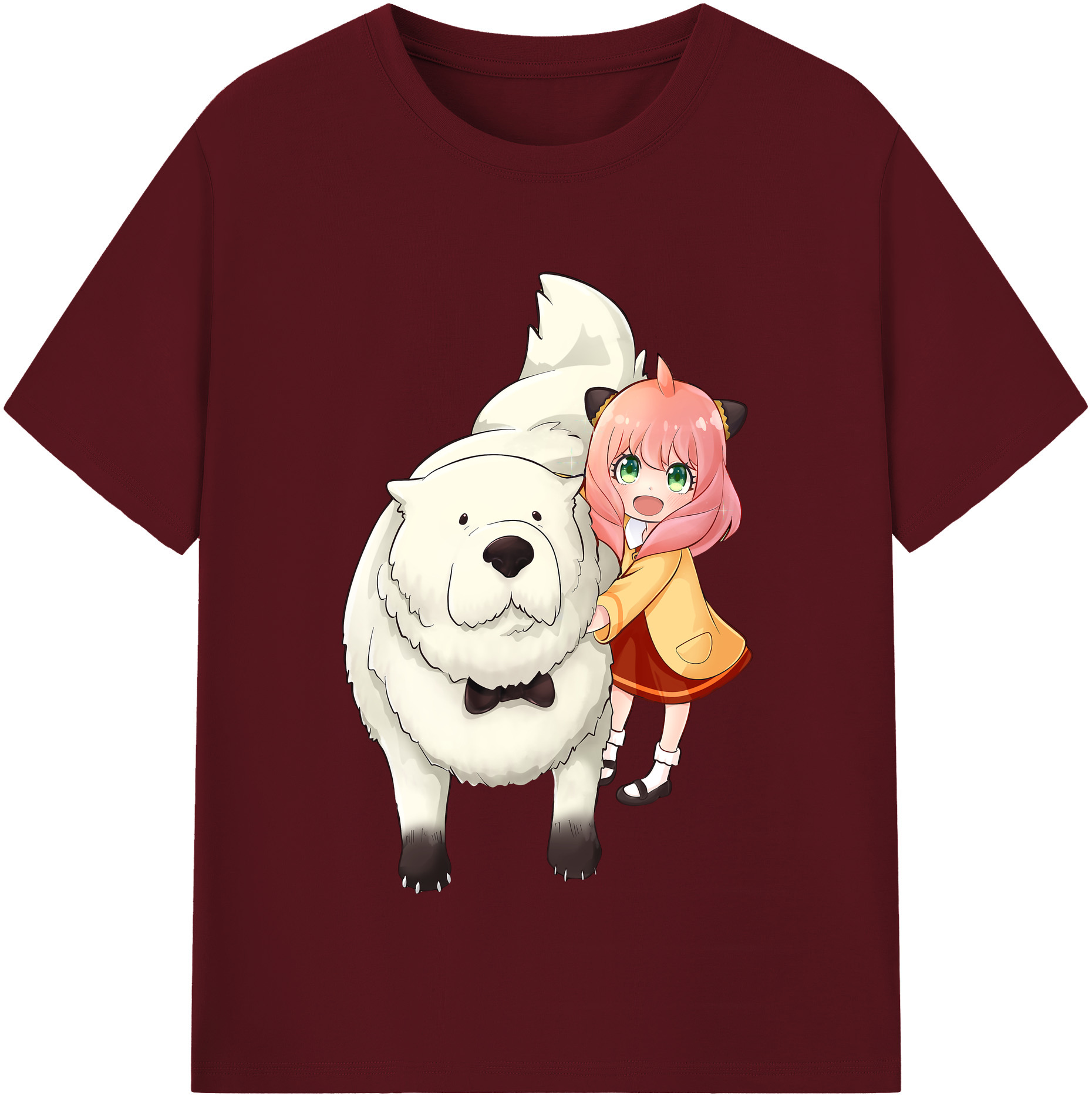 （画像用） SPY×FAMILY间谍家家酒 綿100％半袖Tシャツ（フロントプリント）